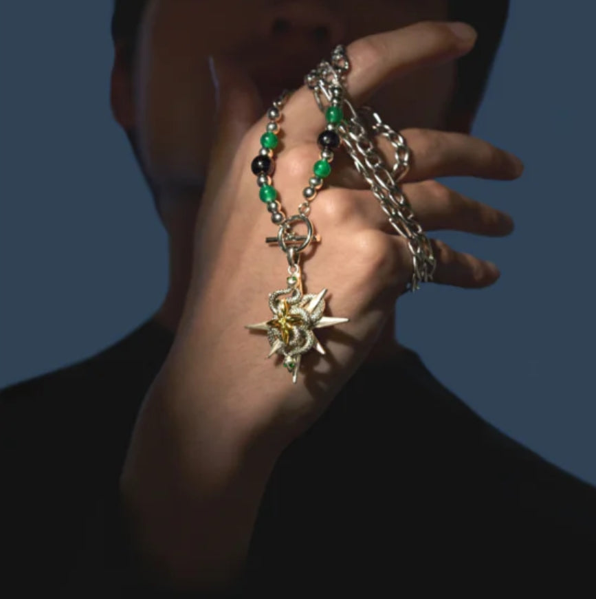 Serpent Mirage – Men’s Necklace – 999kcal