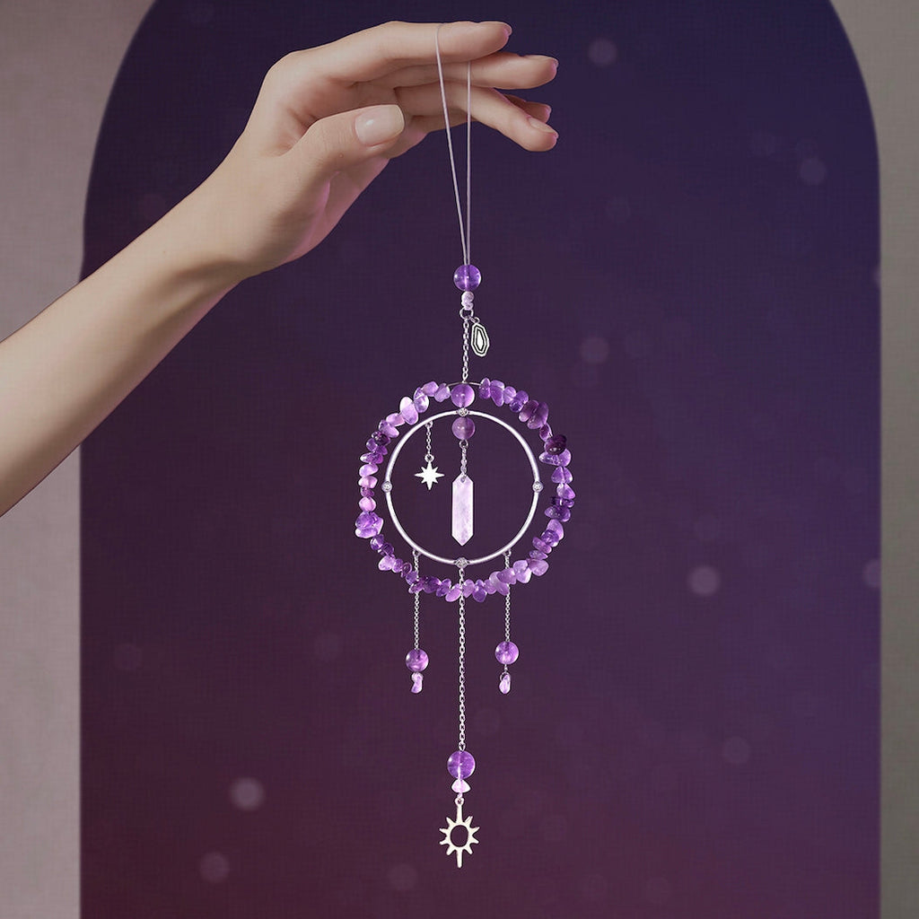 Starlit Dream Series – Amethyst Wind Chime Bell