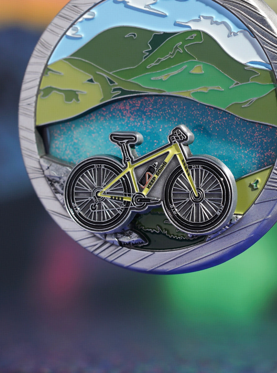 Sparkling Lake Cycling Medal 5km