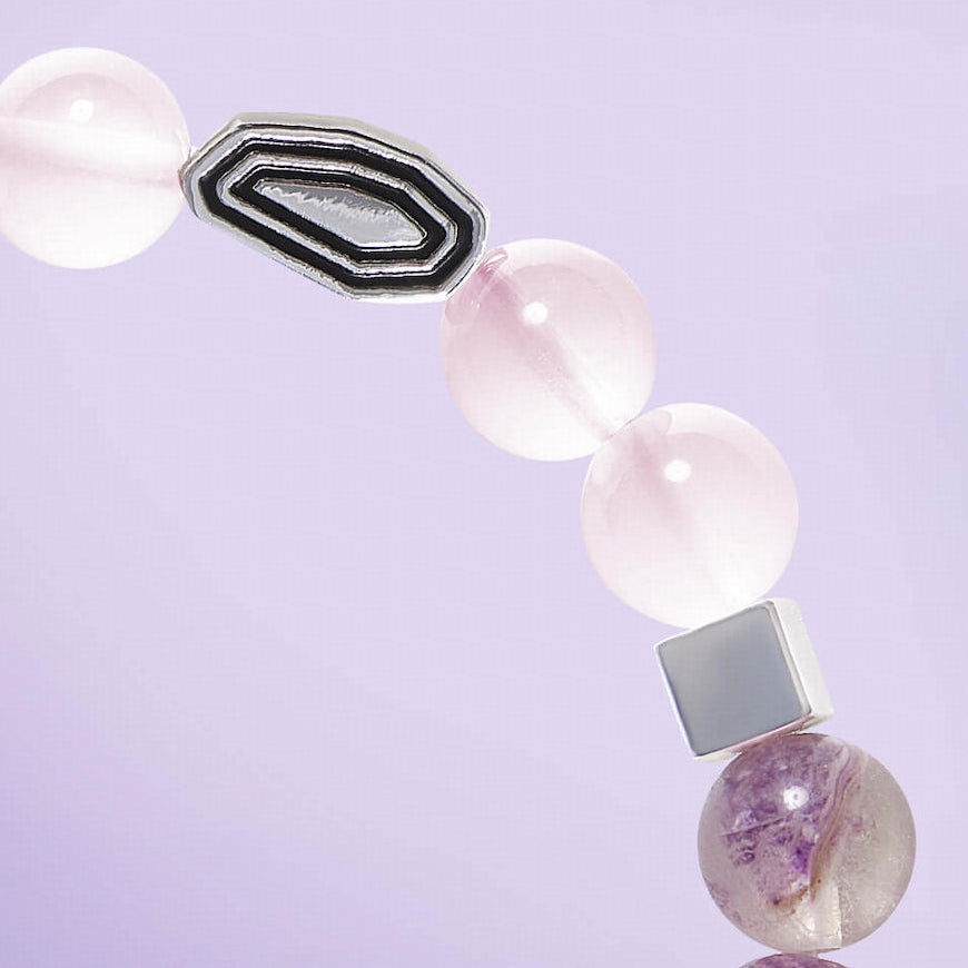 Wish Fulfilled Series - Luminous Breath - Fluorite Crystal Bracelet